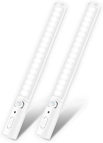 人感センサーライト室内 LEDセンサーライト 階段ライト 電池 マグネット付き 懐中電灯 21粒白色LED ウォールタイプ 乾電池式 夜間ライト 貼り付け型 省エネ 超寿命 防災用品 停電対策 高輝度 洗面所 廊下 玄関 照明用 自動点灯 消灯 LEDライト 2個入り