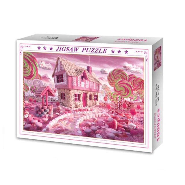 Puzzles For Adults 1000 Pieces Assembling Picture Landscape Animal Large Jigsaw Puzzle Kids Learning Educational Games Toys Gift