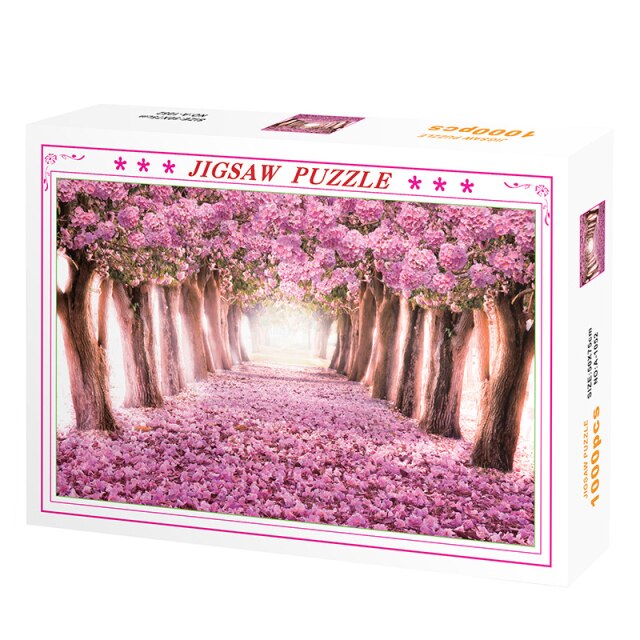 Puzzles For Adults 1000 Pieces Assembling Picture Landscape Animal Large Jigsaw Puzzle Kids Learning Educational Games Toys Gift