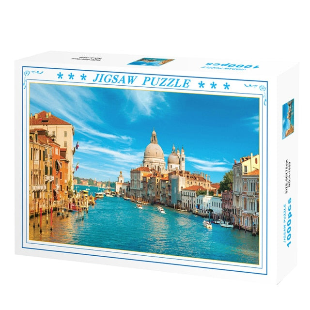 Puzzles For Adults 1000 Pieces Assembling Picture Landscape Animal Large Jigsaw Puzzle Kids Learning Educational Games Toys Gift