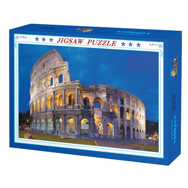 Puzzles For Adults 1000 Pieces Assembling Picture Landscape Animal Large Jigsaw Puzzle Kids Learning Educational Games Toys Gift