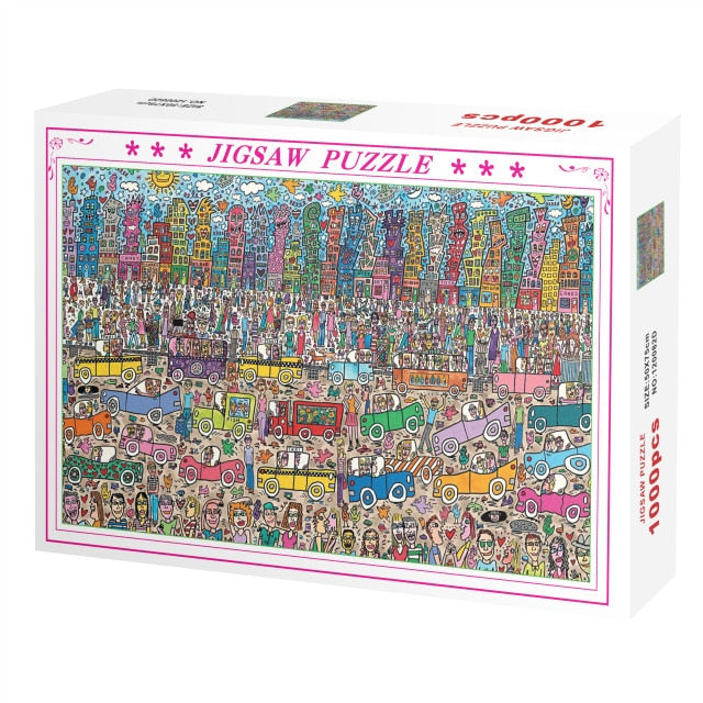 Puzzles For Adults 1000 Pieces Assembling Picture Landscape Animal Large Jigsaw Puzzle Kids Learning Educational Games Toys Gift