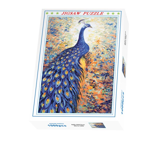Puzzles For Adults 1000 Pieces Assembling Picture Landscape Animal Large Jigsaw Puzzle Kids Learning Educational Games Toys Gift