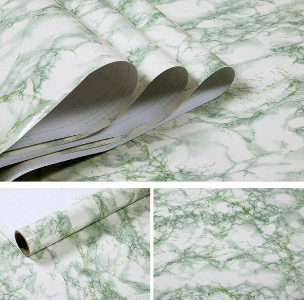Marble Contact Paper Self Adhesive wall sticker table desk Kitchen