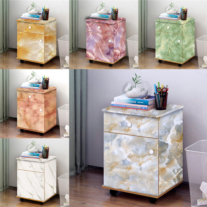 50*60cm Marble Contact Paper Self Adhesive wall sticker table desk Kitchen