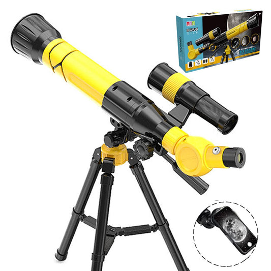 Toy Astronomical Telescope For Children Astronomy Kids Space Zoom Educational Toys Monocular Outdoor Travel Birthday Gifts