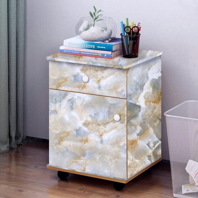 Marble Contact Paper Self Adhesive wall sticker table desk Kitchen